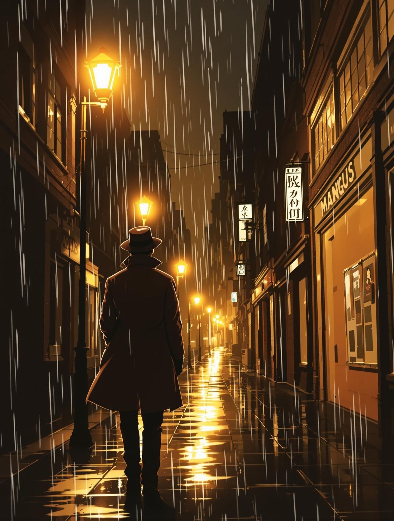 漫画星作品《暗夜追踪者》封面
